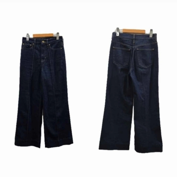 J. Crew High-Rise Wide-Leg Trouser Jeans Size 26 - Picture 8 of 9